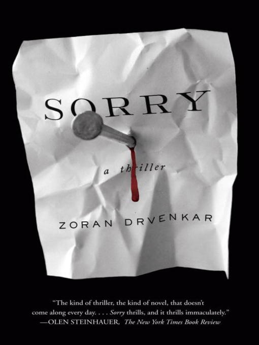 Title details for Sorry by Zoran Drvenkar - Available
